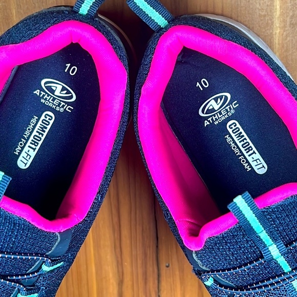 Comfort fit athletic works shoes memory foam size 10 - Picture 4 of 8